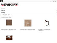 Tablet Screenshot of homeimprovementwarehouseonline.com